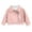 Pink, variant on MeetoTime Kids Long Sleeved PU Leather Jacket Solid Color Lapel Fall Winter Outerwear for Baby Boys Girls 1-11 Years
