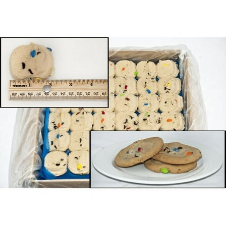 General Mills Pillsbury Best Doughboys Chocolate Chip Cookie Dough, 1.5 Ounce - 216 per case.