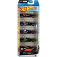 thumbnail image 2 of Hot Wheels Premium Formula 1 Die-Cast Cars, 2024 5-Pack and 2025 MoneyGram Haas F1 Team #31, 2 of 6