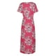 thumbnail image 3 of Vestido casual estampado de manga corta con cuello en V para mujer de moda Fridja  qw6540, 3 of 6
