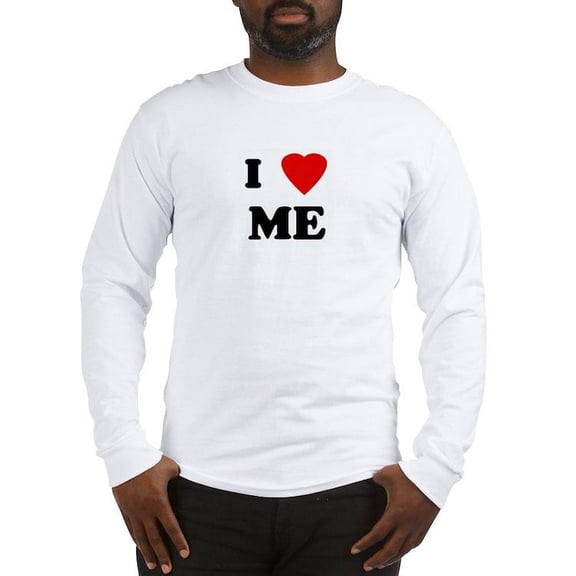 CafePress - I Love ME Long Sleeve T Shirt - Unisex Cotton Long Sleeve T-Shirt