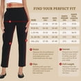 thumbnail image 3 of HDE Women's Pull On Dressy Sweatpants Casual Pants with Pockets Navy Blue - XXL, 3 of 7