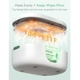 thumbnail image 4 of Momcozy Baby Bottle Warmer, 6-in-1 Smart Temperature Control, Fast Baby Food Heater, Steam Sterilizer & Momcozy Baby Wipe Warmer with Spring Design, 4 Modes Temperature, with Night Light, 4 of 12