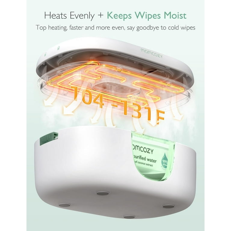 Momcozy Portable Milk Warmer for Travel – Dual Heating Modes for