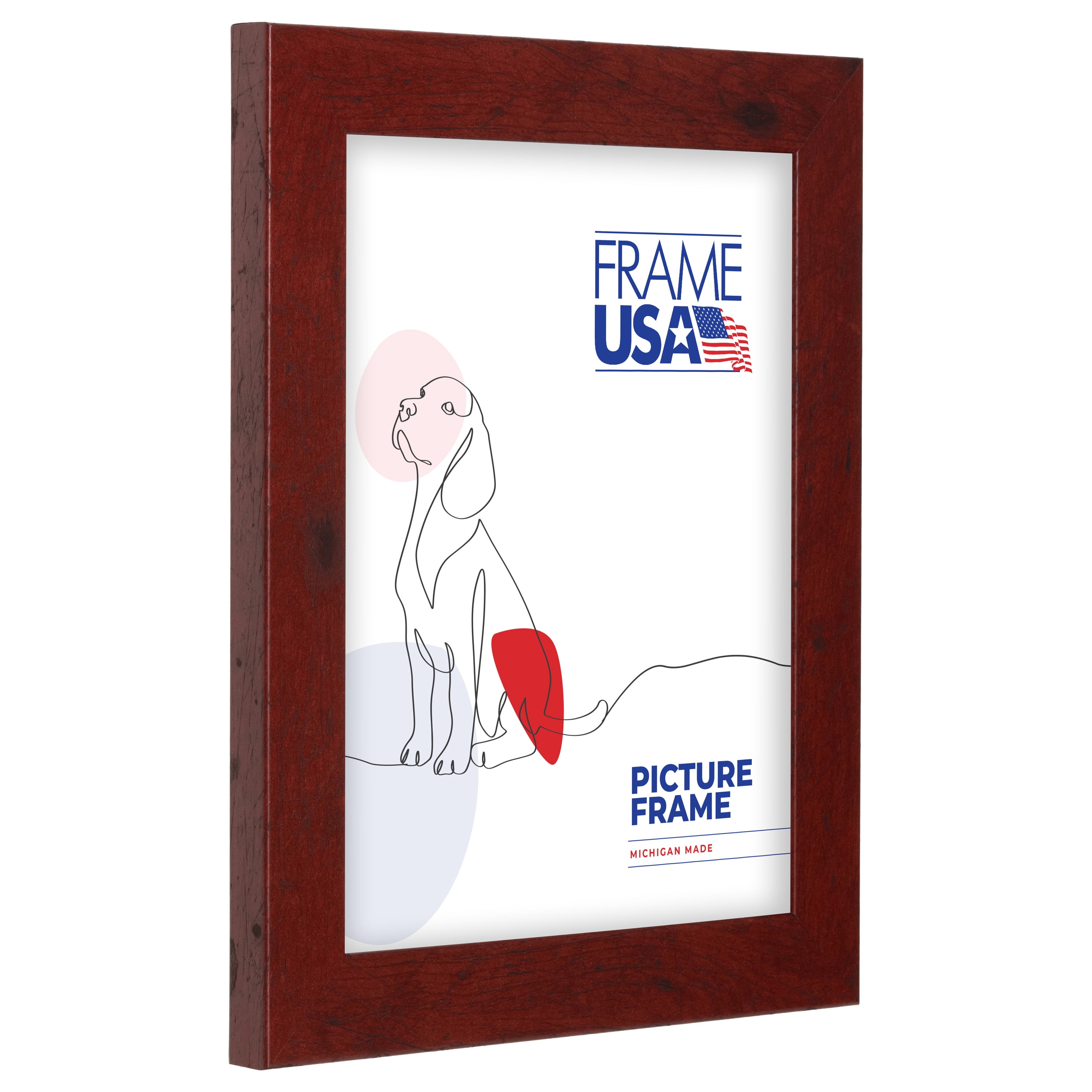 Rustic Red 18x24 Inch Picture Frame