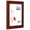 thumbnail image 2 of 14x19 Picture Frame, Red Rustic I Style 26010, 1.25 Inch MDF with Plexiglass, Wall Display, 2 of 4