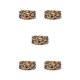thumbnail image 1 of Pulseras de Varias Capas Hebilla de Aleación Ajustable Cuero Estampado de Leopardo Multicolor Qarigey, 1 of 6