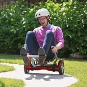 All In One Hover Cart Attachment For Hoverboard - Transform your Hoverboard into a Go Kart with Hovercart - Blue