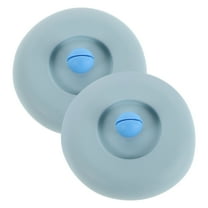 2pcs Silicone Cup Lid Cute Soft Mug Cover Heat Resistant Drink Cup Lid Airtight Cup Cover for Glass Cup Coffee Mug Accessories