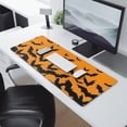 thumbnail image 2 of Long Mouse Pads for Desk,Halloween Bat Silhouette Pattern Desk Mats on Top Of Desks, Desk Mouse Pad Extra Large with 3mm Non-Slip Base and Stitched Edge for Gaming,Office,Work,Home 31.5"x11.8", 2 of 6