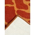 thumbnail image 3 of Furnish My Place Giraffe On Stilts Area Rug, Animal Print Area Rug, Pet-Friendly Rug, Baby Nursery Mat, Indoor Area Rug, Perfect for Living Room, Playroom, 2' x 3' Oval - Set of 10, 3 of 5