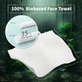 thumbnail image 3 of Ourmed Life Face Towels, Disposable Thick Makeup Remover Dry Wipes, 80 Count, 7.8" x 7.8", 3 of 7