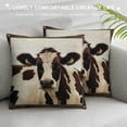 thumbnail image 3 of PHYHOO Farmhouse Pillow Covers Cow Print Cushion Covers, Throw Pillow Covers Farm Animals Bedroom Decor , Gifts for Women,Waterproof, 3 of 5