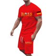 thumbnail image 4 of MKLEKYY Traje Deportivo de 2 Piezas con Temática Oktoberfest para Hombre, Cómodo Traje Deportivo de 2 Piezas, Camiseta de Manga Corta y Pantalones Cortos para Hombre, 4 of 4