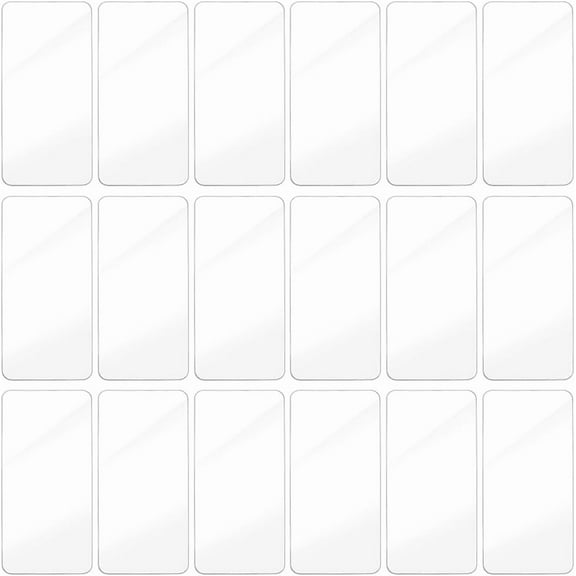 24pcs PVC Drawer Dividers Hardware Cabinet Dividers Clear Drawer Organizer for Craft Cabinet Hardware Storage
