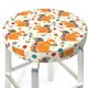 thumbnail image 3 of Balery Squirrel With Colorful Tail Fundas de asiento para taburete de bar redondo de tela de terciopelo ajustables que protegen de arañazos y manchas para sillas de 14 a 17 pulgadas.-12 inch, 3 of 7