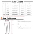 thumbnail image 4 of Women's Soft Tencel Loose Wide Leg Pants, Mid Elastic Waist with Tummy Control, Straight Leg Trousers for Casual, Walking, Travel, Office, Summer Comfort | TruHer,Black L, 4 of 9