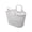 Gray, variant on WNFJR Plastic Baskets Portable Storage Container Handheld Bathing Basket Bathroom Storage Basket Hollowed Sundries Holder Storage Bin for Home Storage Bins Baskets Plastic Basket