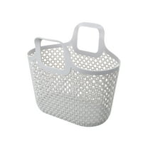 Portable Shower Caddy Basket, Plastic Storage Baskets with Handle Baskets Toiletry Organizer for Bathroom, Kitchen, Pantry, College Dorm