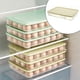 thumbnail image 4 of Bewildely Caja de almacenamiento de huevos, refrigerador, contenedor de conservación de alimentos, protección, rejilla especial, organizadores, Organizadores de utensilios de cocina, 4 of 6