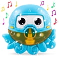 thumbnail image 1 of Máquina de baño de burbujas Chuchik para bañera con 24 canciones Blue Octopus, 1 of 6