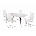 thumbnail image 2 of Tavern 5-Piece Dining Set, White, 2 of 2