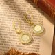 thumbnail image 3 of Pendientes Colgantes BOUTIQUELOVIN Chapados en Oro 14K con Circonita para Mujer, 3 of 6