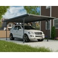 thumbnail image 2 of Palram - Canopia Verona 5000 10' x 16' Polycarbonate/Aluminum Carport - Gray/Bronze, 2 of 9