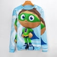 thumbnail image 2 of Super Why Unisex Sweater Long Sleeve Fall Casual Crewneck Tops Pullover Active Streetwear Fashion Sweatshirt L, 2 of 6