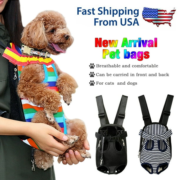 Pet Carrier Backpack, Adjustable Pet Front Cat Dog Carrier Backpack
