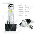 thumbnail image 2 of 2X H11B LED Bulbs Headlight Low Beam Kit For Hyundai Elantra 2007 2008 2009 2010, 2 of 8