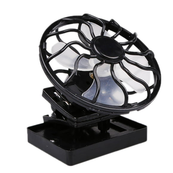 Ventilador de Célula Solar Ahorro de Energía Mini Portátil Conveniente para Viajes Pesca de 50x40mm