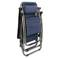 thumbnail image 5 of Zero Gravity Chair Set of 2, Adjustable Heavy Duty Patio Chairs with Pillows and Cup Holder, Blue Folding Outdoor Recliner Chairs for Pool, Beach, Deck, Backyard, Support 280 LBS, JA2671, 5 of 8