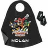 Personalized Power Rangers Super Megaforce Black Super Cape and Cuffs Set