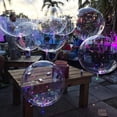 thumbnail image 4 of 1Set Led Balloon With Column Stand Luminous Transparent Bobo Balloons Stand LED String Lights Wedding Birthday Party Decoration, 4 of 7