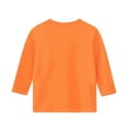 thumbnail image 5 of Frwgonr Girls T Shirt Orange Kids Summer Fall Crewneck Tops Cute Tees Blouse Size 3T-14, 5 of 5