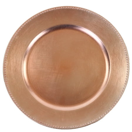charger plates rose gold koyal wholesale pack