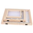 thumbnail image 4 of 3 Pieces Paper Wooden Paper Mold Making Screen Kit 3 Size Frames for DIY Paper Craft 12.7X17.8cm 19., 4 of 5