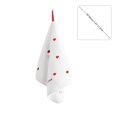 thumbnail image 4 of Cute Heart Embroidery Coral Fleece Hand Towel 12x12 Inch, Absorbent Soft Small Microfiber Face Towels, Quick Dry Multipurpose Wash Cloths for Bathroom Kitchen Home Use, 4 Colors Available, 4 of 6