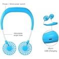 thumbnail image 3 of Caynel 4-Speed Portable 360 Adjustable Hands-Free Neck Fan, 3 of 8