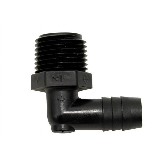 valterra rf846 1/2 inch barb x 1/2 inch male pipe thread adapter