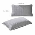 Pillow Protectors with Zipper Soft and Breatheable Pillow Cover ...