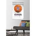 thumbnail image 2 of NBA Sacramento Kings - Drip Basketball 21 Wall Poster with Wooden Magnetic Frame, 22.375" x 34", 2 of 3