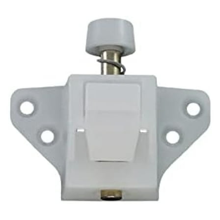 Winged Secondary Patio Door Lock - White