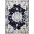 thumbnail image 1 of Florence Navy Ivory Traditional Area Rug 6'7" x 9'2", 1 of 5
