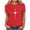 Pullover-Red, variant on Gamivast Valentines Day Tops for Women Cute Heart Print Short Sleeve Thsirts Casual Trendy Crew Neck Streetwear Blouse Holiday Outfits 2026