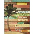 thumbnail image 2 of Rae, Marla 15x18 Gold Ornate Wood Framed with Double Matting Museum Art Print Titled - Beach Memories, 2 of 4