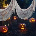 thumbnail image 4 of Twfbrm Halloween Creepy Cloth, Halloween Decarations 30"x72" Spooky Blood Gauze Cloth for Haunted-Houses, Scary Freaky Hanging Mesh Fabric Decorative Cheese Cloths for Party Wall Window Porch Yard, 4 of 7