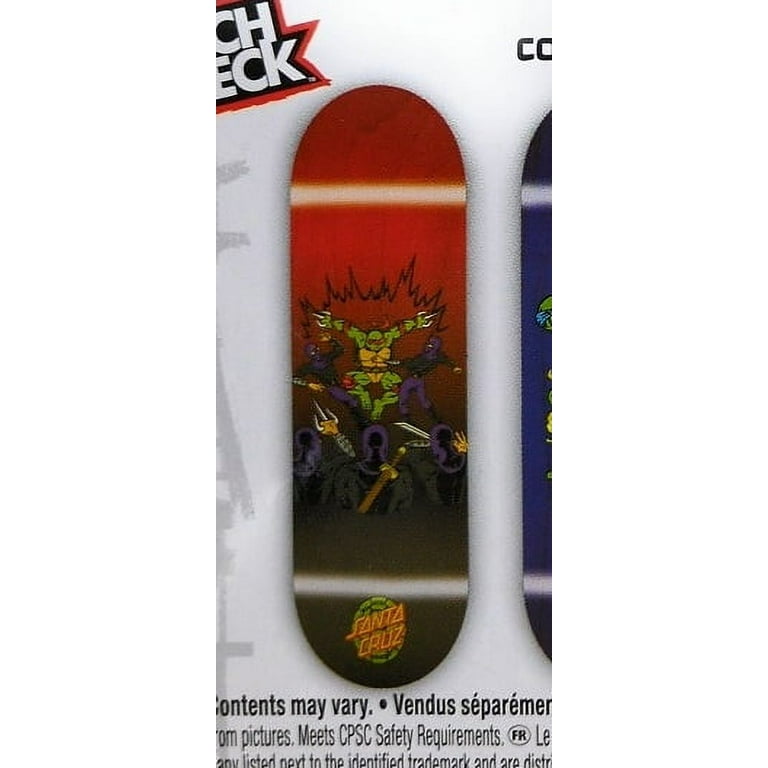 Tech Deck Santa Cruz Skateboards Teenage Mutant Ninja Turtles