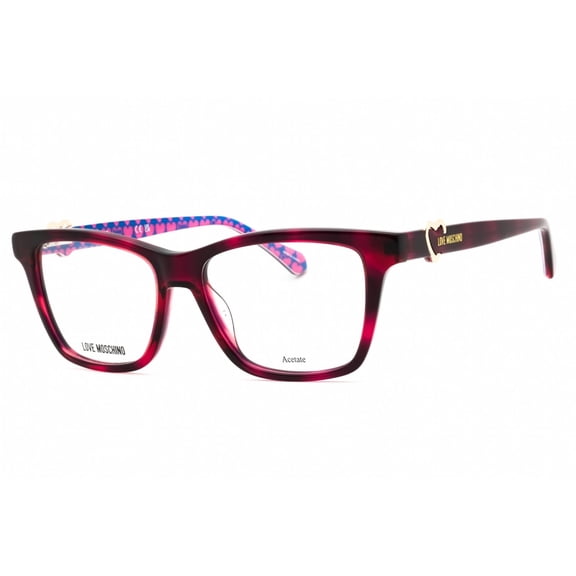 Moschino Love MOL610 0HT8 00 Women's Pink Havana Frame Eyeglasses